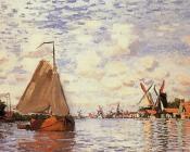 克劳德 莫奈 : The Zaan at Zaandam